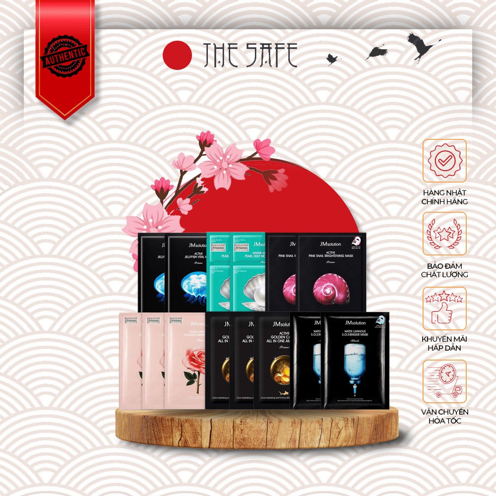 Bộ 14 Miếng Mặt Nạ Dưỡng Da JM SOLUTION - JM Solution Mặt nạ Hàn Quốc
