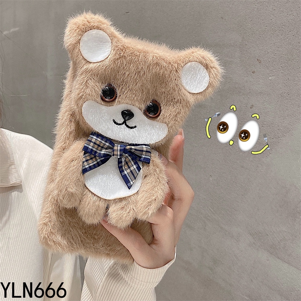 Vivo Ốp Điện Thoại Chống Sốc Hình Gấu Bông Cho Vivoy16 y20 y12s y76s y15s y15a y78 y51 y02 y02s y51 y53s y11 y17 y20i Y19S