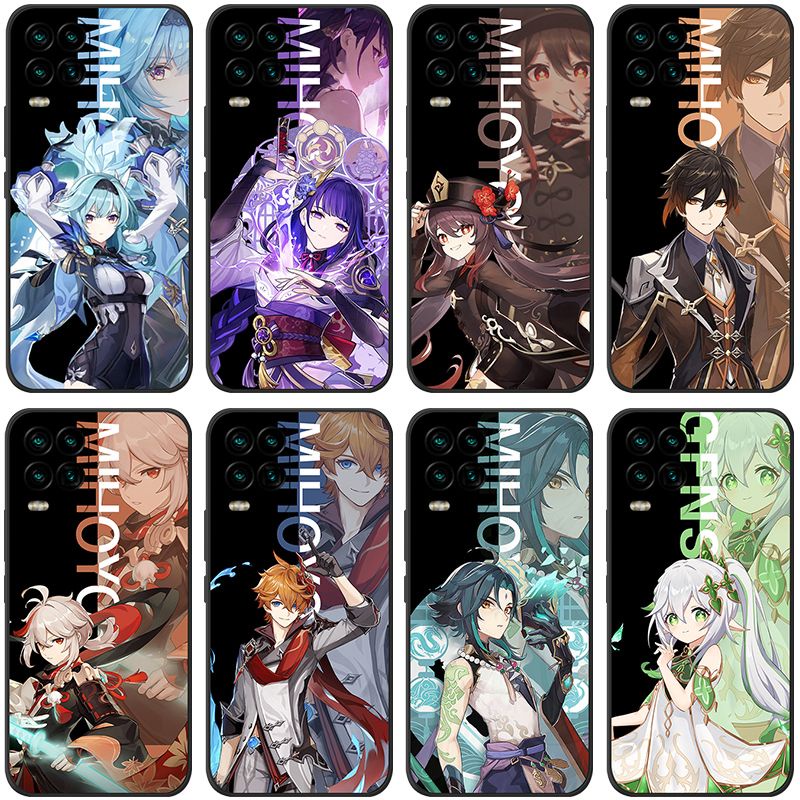 Genshin Ốp Điện Thoại diy Cho xiaomi poco m3 / f3 / f3 gt / x3 nfc / f4 / f4 gt / f5 5g