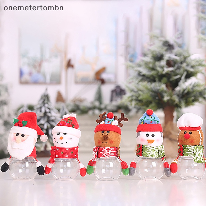 Bn Hộp Đựng Kẹo / Socola Rỗng Hình Ông Già Noel / Người Tuyết diy Làm Quà Tặng Giáng Sinh Năm Mới Cho Trẻ Em n