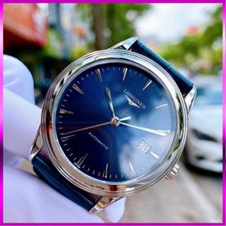 Đồng hồ chính hãng nam Longines Flagship Blue - L49744922- Máy cơ tự động - Kính Sapphire NEW 