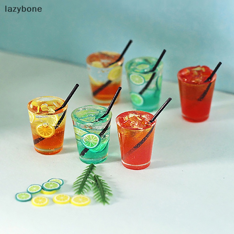 Mô Hình Ly cocktail Mini Trang Trí Nhà Búp Bê 1: 6 / 1: 12