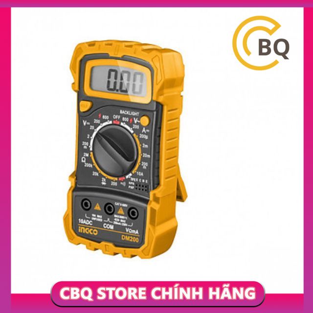 Đồng hồ đo điện vạn năng ingco DM200 CBQs