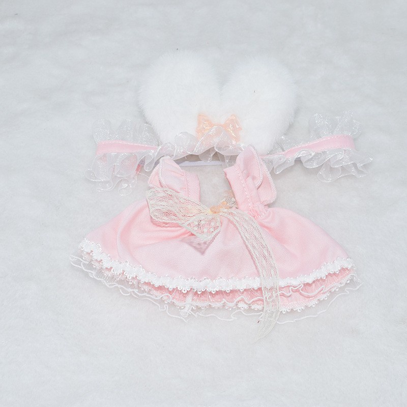 Mới Bộ Áo Liền Quần Vải cotton 15cm Cho Búp Bê