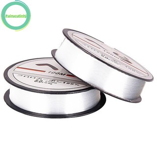 Cuộn Dây Câu Cá nylon Lụa lua lua Dài 100M Nhiều Màu Sắc