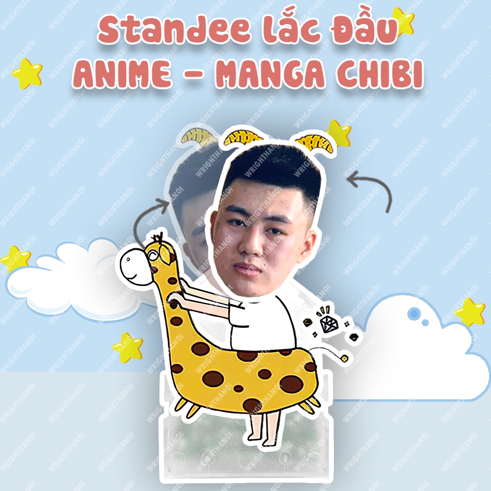 Standee Lắc Đầu Ghép Mặt Chibi Nhân Vật Hoạt Hình Phim Ảnh Trung Quốc Hàn Quốc In Theo Yêu Cầu 2