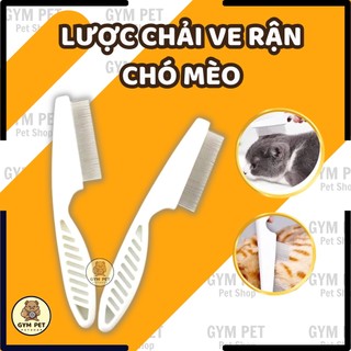 Lược chải ve rận bọ chét cho chó mèo thú cưng