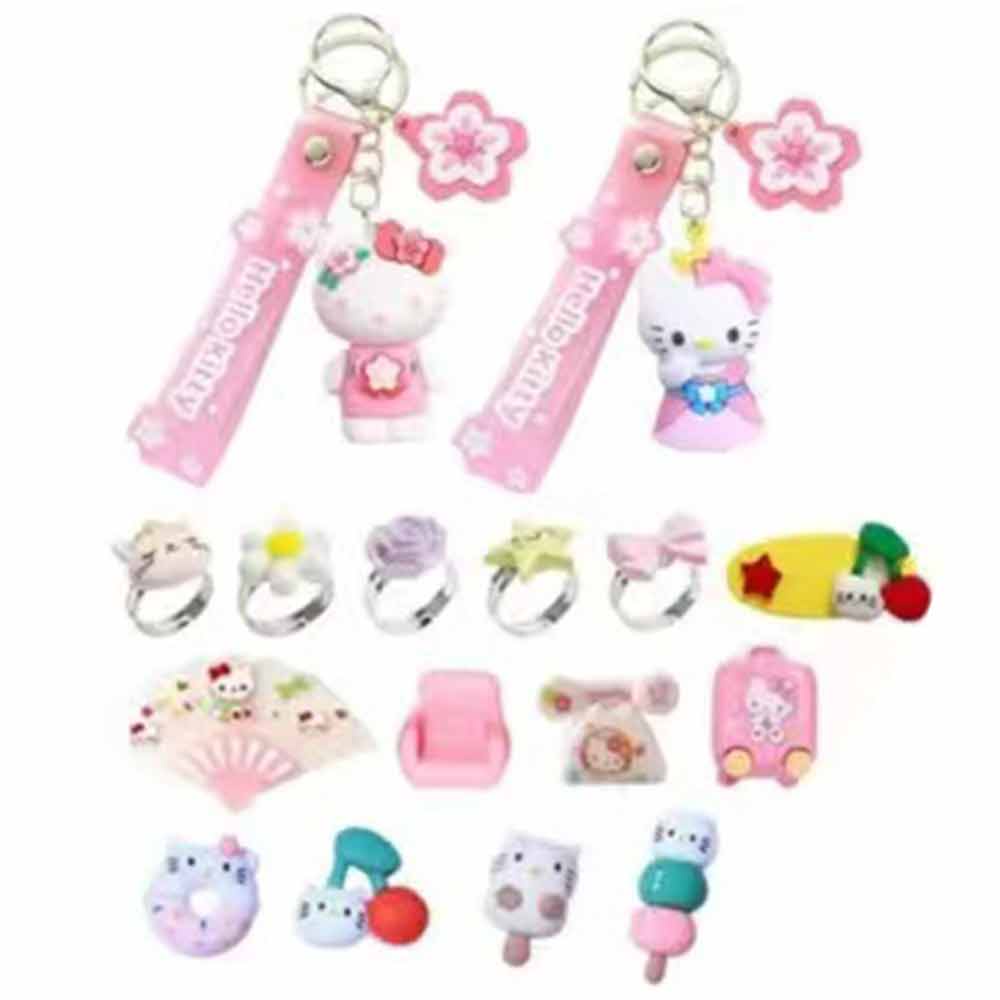 24Days Christmas Hello Kitty Figure Countdown Advent Calendar 2024 Surprise Gift
