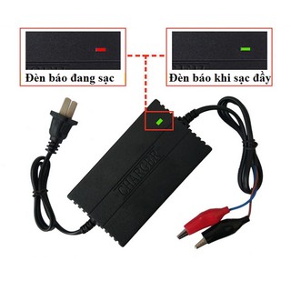 Sạc bình ắc quy - 12V-chân đặc