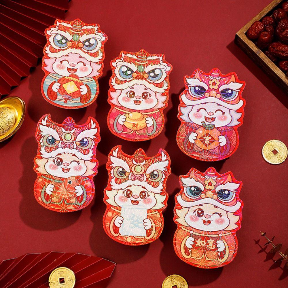 Set 6 / 24 Bao Lì Xì Đỏ May Mắn Cho Năm Mới 2024