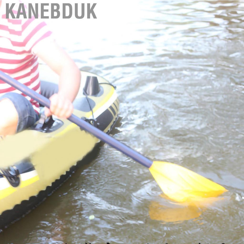 Kanebduk 1 Pair Kayak Paddle Exquisite Workmanship High Strength PVC Detachable Lightweight Canoe for Rowing