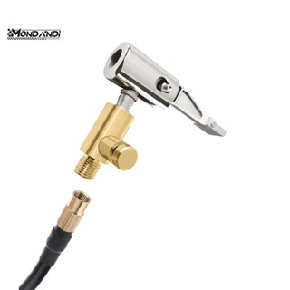 MONDANDI Đầu Nối Bơm Hơi Xe Hơi 90 Độ Bằng Hợp Kim Kẽm