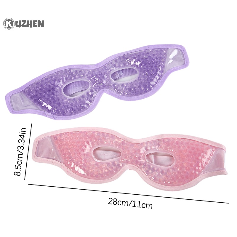 Kuzhen Mặt Nạ Mắt Dạng gel Nén Làm Mát Giúp Thư Giãn Khi Ngủ