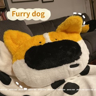 Đồ chơi nhồi bông Hình Chú Chó shiba inu husky Dễ Thương