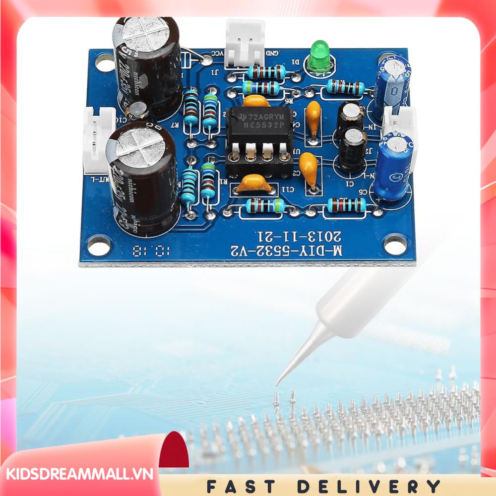 Bảng Mạch Khuếch Đại Tín Hiệu Âm Thanh hifi ne5532 op-amp