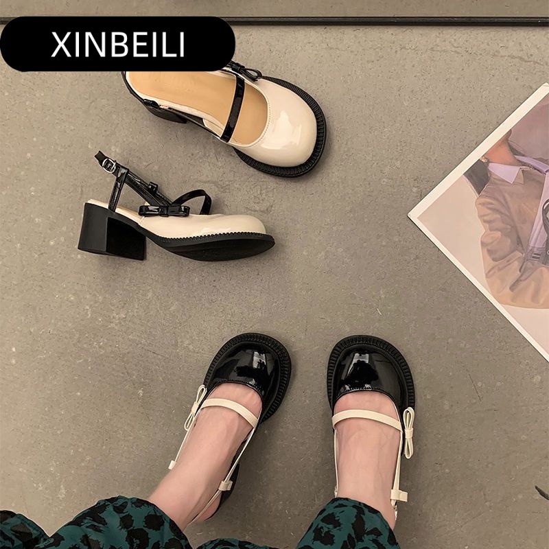 XINBEILI Mary Jane 2023NEW Thanh lịch và khí quyển BK20Z23051102