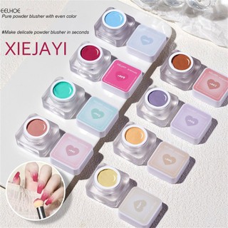 Gel Xốp Sơn Móng Tay / Má Hồng / Móng Tay Chống Tia uv Màu gradient Bán Nguyệt Phổ Biến