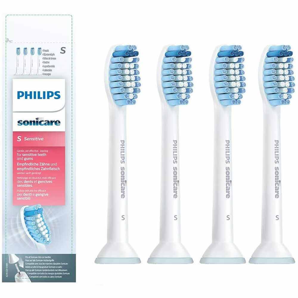 Philips Sonicare Proresults C1 HX6013/43  /S hx6054/C3 hx9044 17/33Replacement Toothbrush Heads 3/4 Pieces
