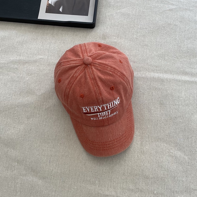 Mũ Lưỡi Trai Thêu Chữ + Số Chất Liệu cotton Cho Bé