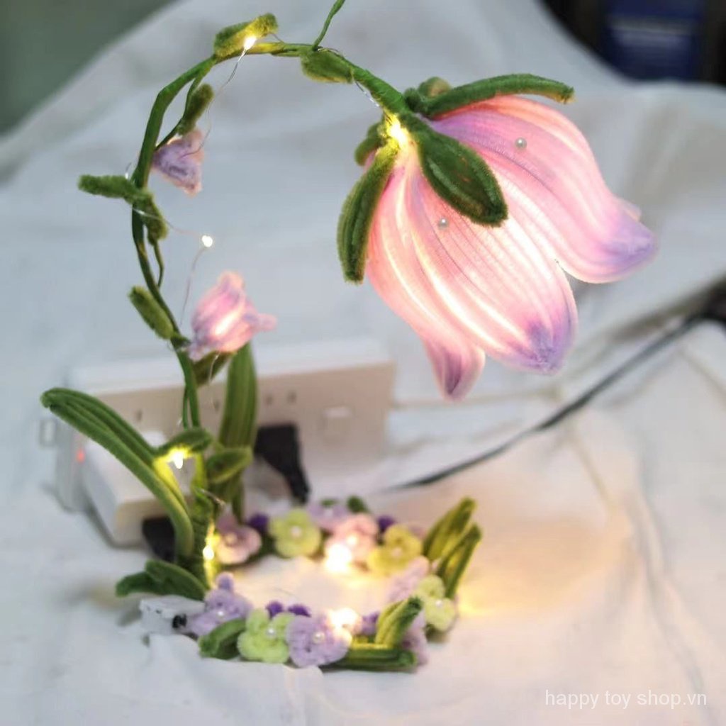 Lily of the valley Lồng Đèn Xoắn Làm Thủ Công diy Làm Quà Tặng Sinh Nhật Bạn Gái Sáng Tạo Trang Trí