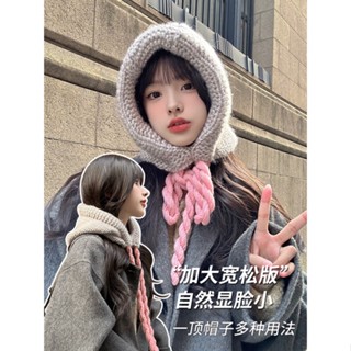  Mũ Len Hàn Quốc ins Baakrafa Dệt Kim Giữ Ấm Mùa Thu Đông Khi Đi Xe Đạp Cho Nữ lei feng 