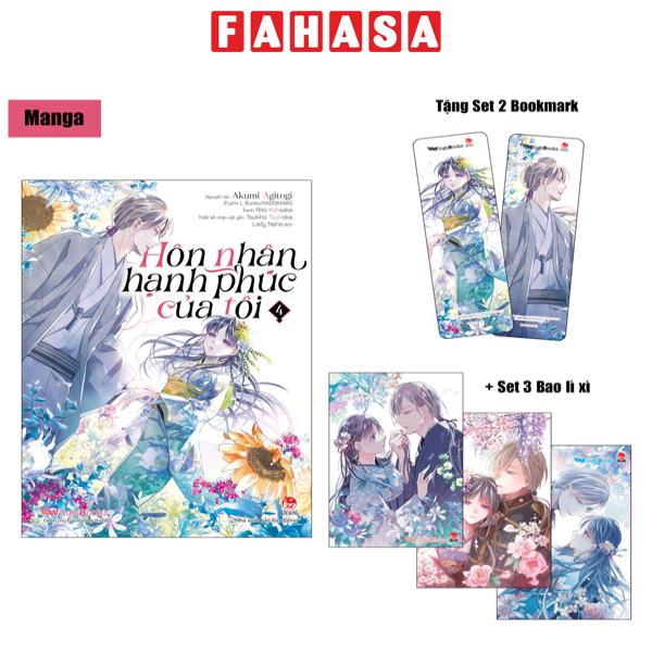 Hôn Nhân Hạnh Phúc Của Tôi - Tập 4 - Tặng Kèm 2 Bookmark + 1 Set 3 Bao Lì Xì