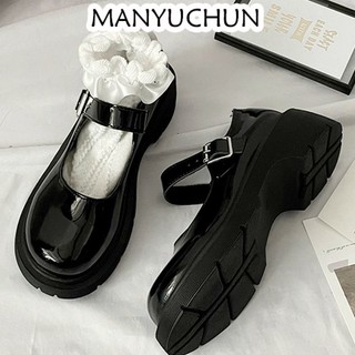 Manyuchun giày búp bê giày sandal nữ thời trang cho mary jane lót êm ái phối màu tinh tế dễ dàng phối đồ đế linh hoạt flf23c0klk 52z231225