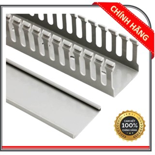 (HCM) Máng cáp nhựa, máng điện nhựa, máng nhựa răng lược, máng nhựa đi dây, ( cây dài 85cm)