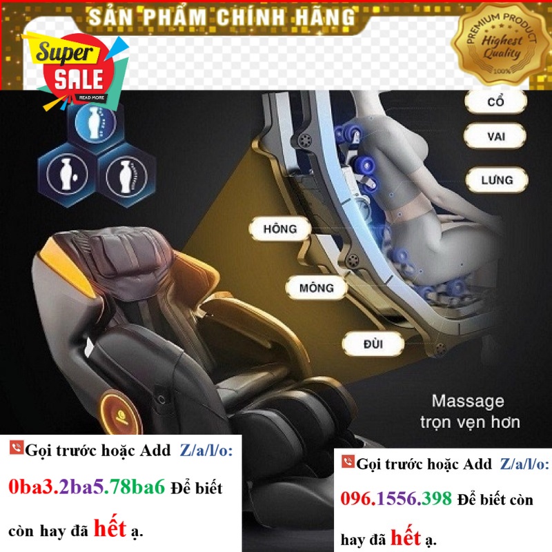 Hãng> Ghế massage OKINAWA Os-718