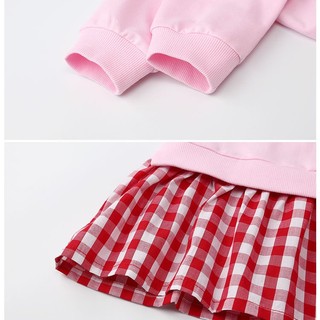 Đầm Hello Kitty Màu Đỏ Dễ Thương Cho Bé Gái