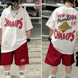 Set đồ thể thao 2 món dáng rộng phong cách hip hop thời trang cá tính cho bé trai