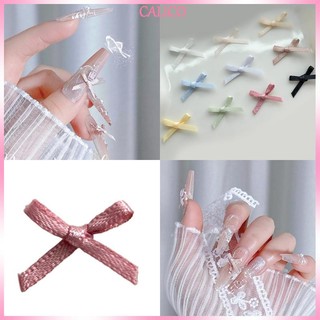 Set 10 phụ kiện trang trí móng tay 3d hình nơ xinh xắn