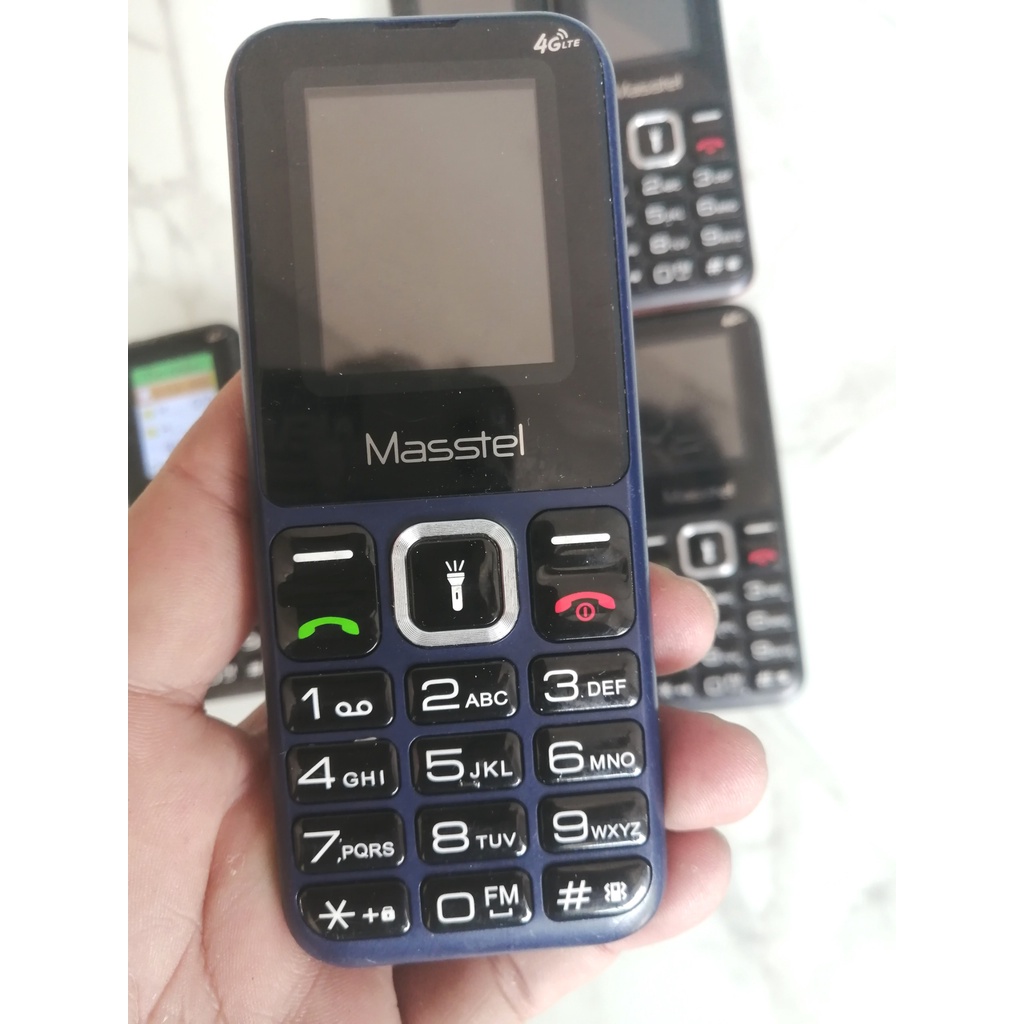 Điện thoại 4G 2 sim Masstel Izi 10,izi 11, Izi 15 đã qua sử dụng kèm sạc .