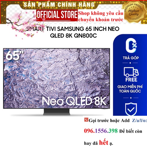 Smart Tivi Samsung 65 inch Neo QLED 8K QN800C ||Sale