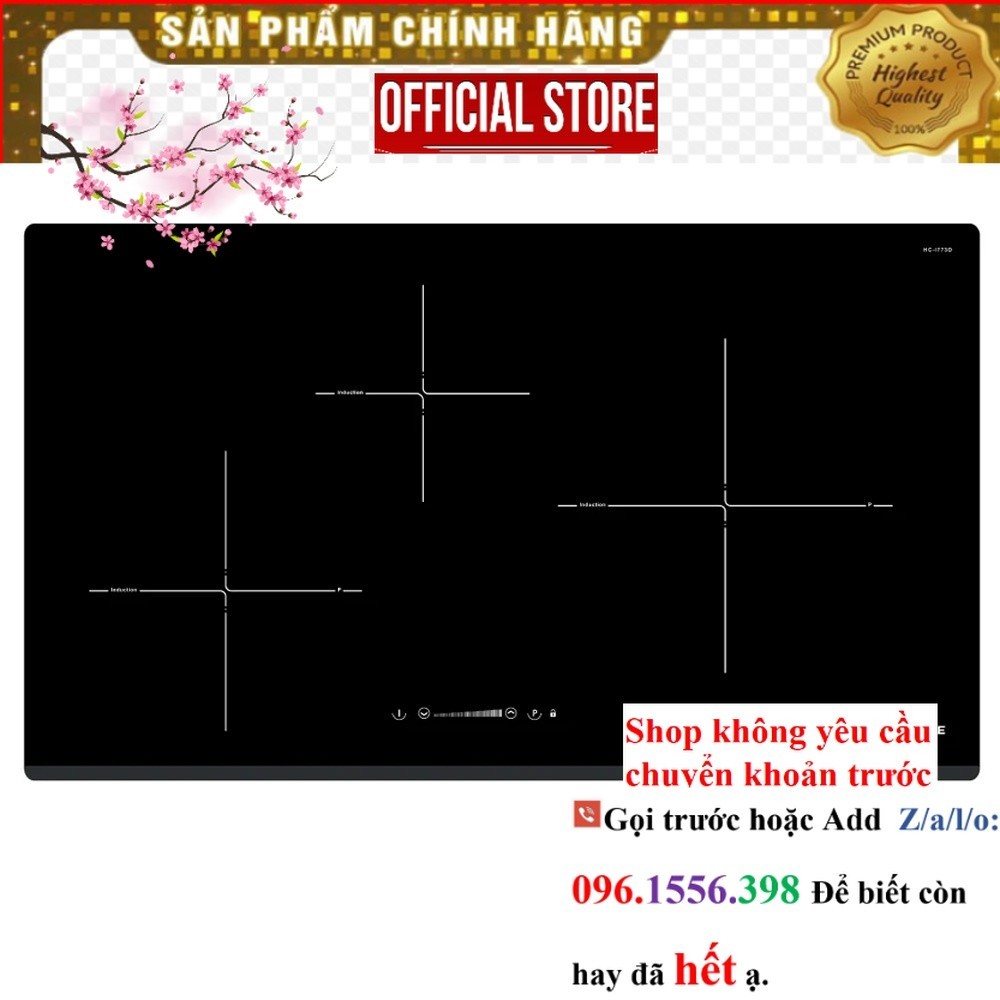 Bếp từ 3 vùng nấu Hafele HC-I773D 536.01.905 |P&G