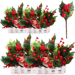 Set 2 nhánh quả cherry giả dùng trang trí tiệc xinh xắn
