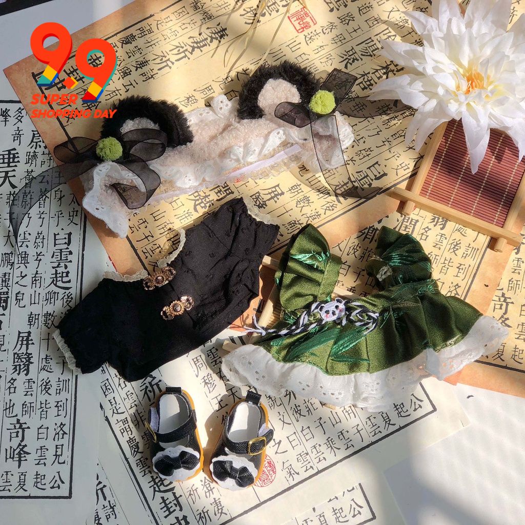 Đầm Cotton 20cm Kiểu Công Chúa Dễ Thương Cho Bé Gái