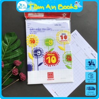 Giấy kiểm tra ôly cấp 1/ kẻ ngang cấp 2 – Campus, Hồng Hà