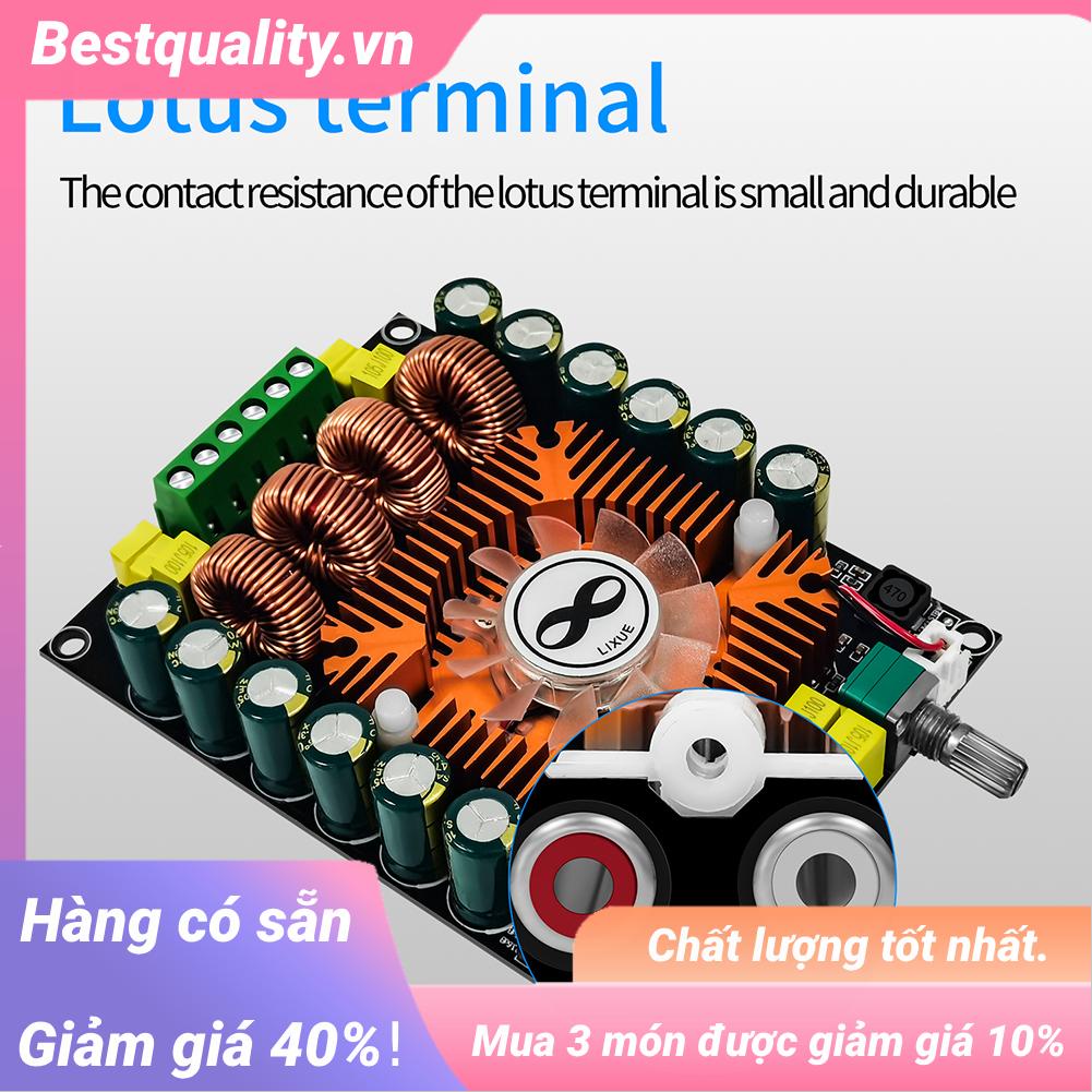 Bảng Mạch Khuếch Đại Âm Thanh hifi Kênh Kép tda7498e 2.0 160wx2 dc 12v-36v Có Thể Điều Chỉnh
