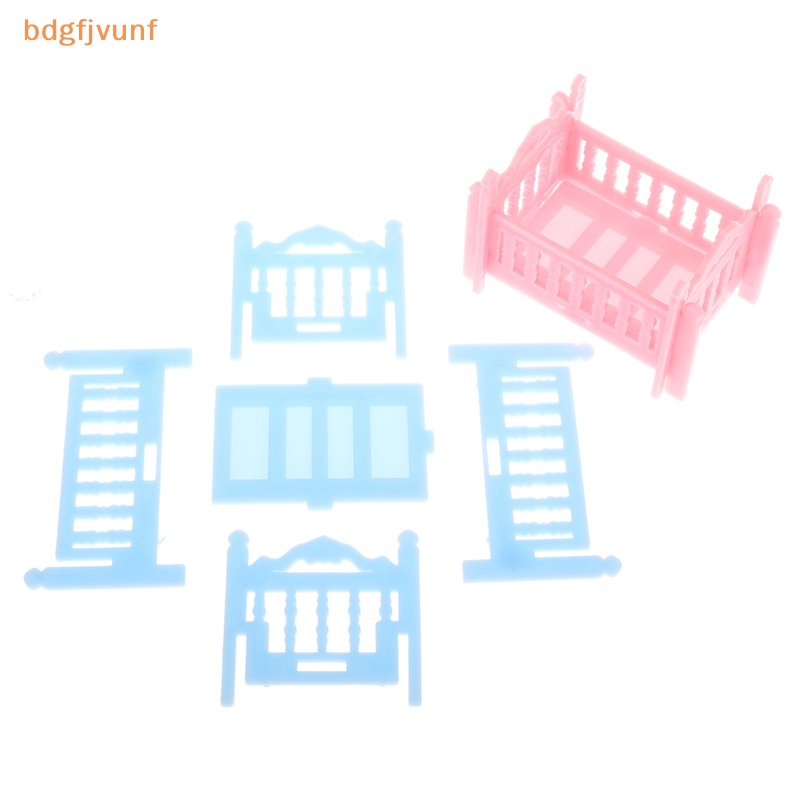 Bdgf Bộ Giường Cũi Em Bé Trang Trí Nội Thất Cho Nhà Búp Bê vn