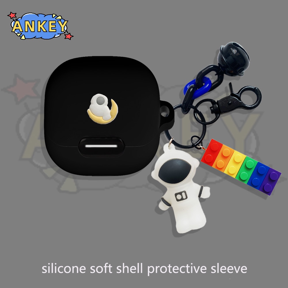 Case For Anker SoundCore Liberty 4 NC VR P10 / Air 2 Pro Earphone Silicone Cover Astronaut Cute Earbuds Soft Protective Headphone Headset Skin