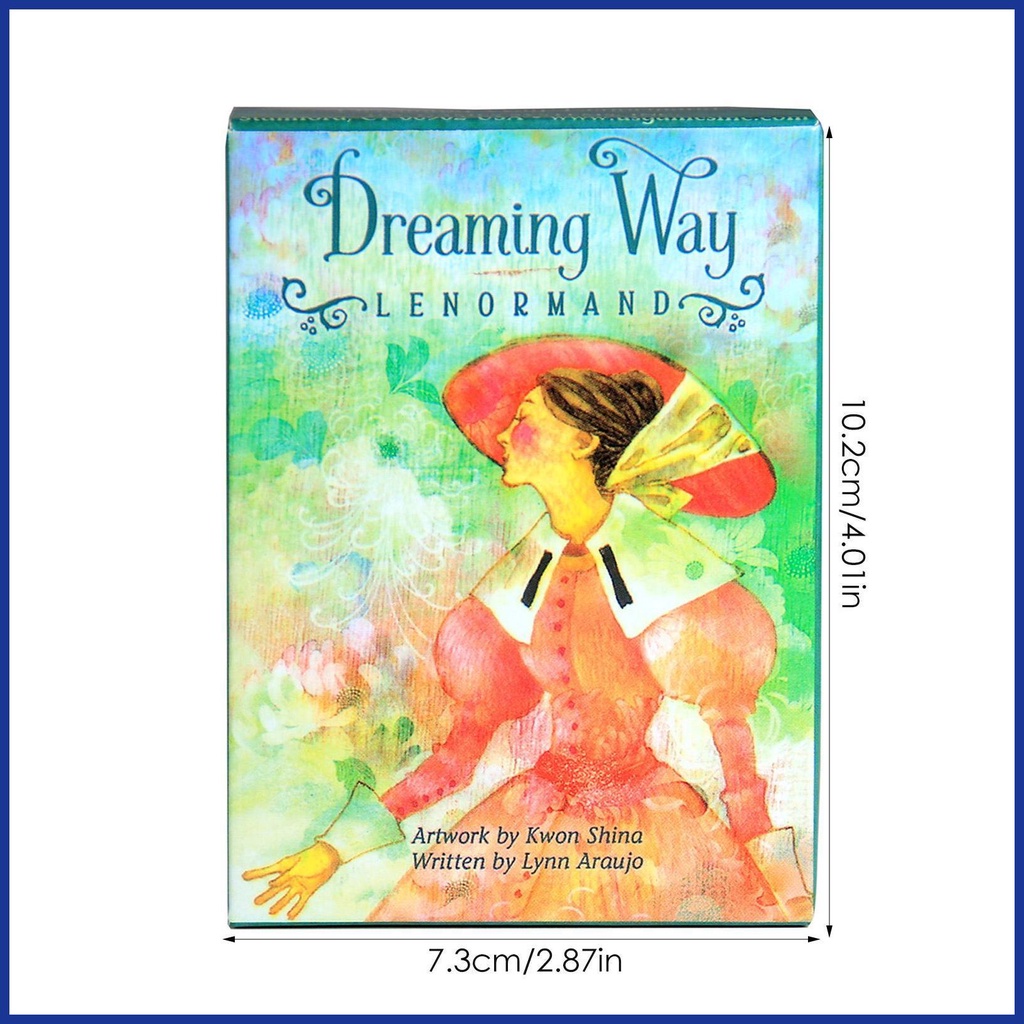 Bộ Thẻ Bài tarot Phiên Bản Tiếng Anh dreaming way lenormand oracle