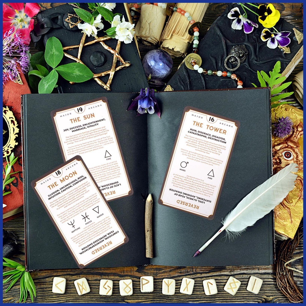 Bộ Thẻ Bài tarot Luyện Tập Trí Não