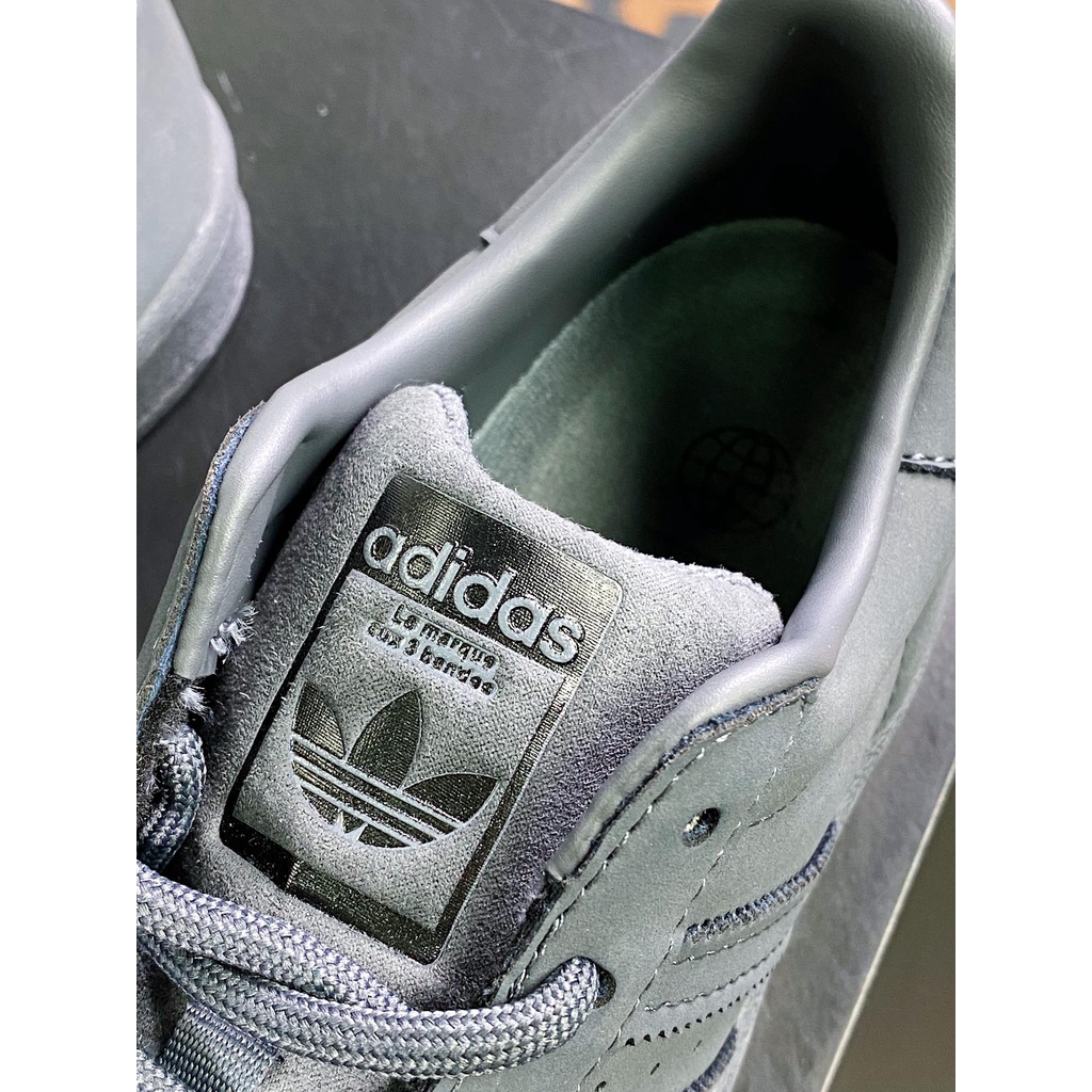 Giày Thể Thao adidas superstar gz4830 Chất Liệu Sợi carbon Màu Đen Chống Mòn Thoải Mái Cho Nam Và Nữ