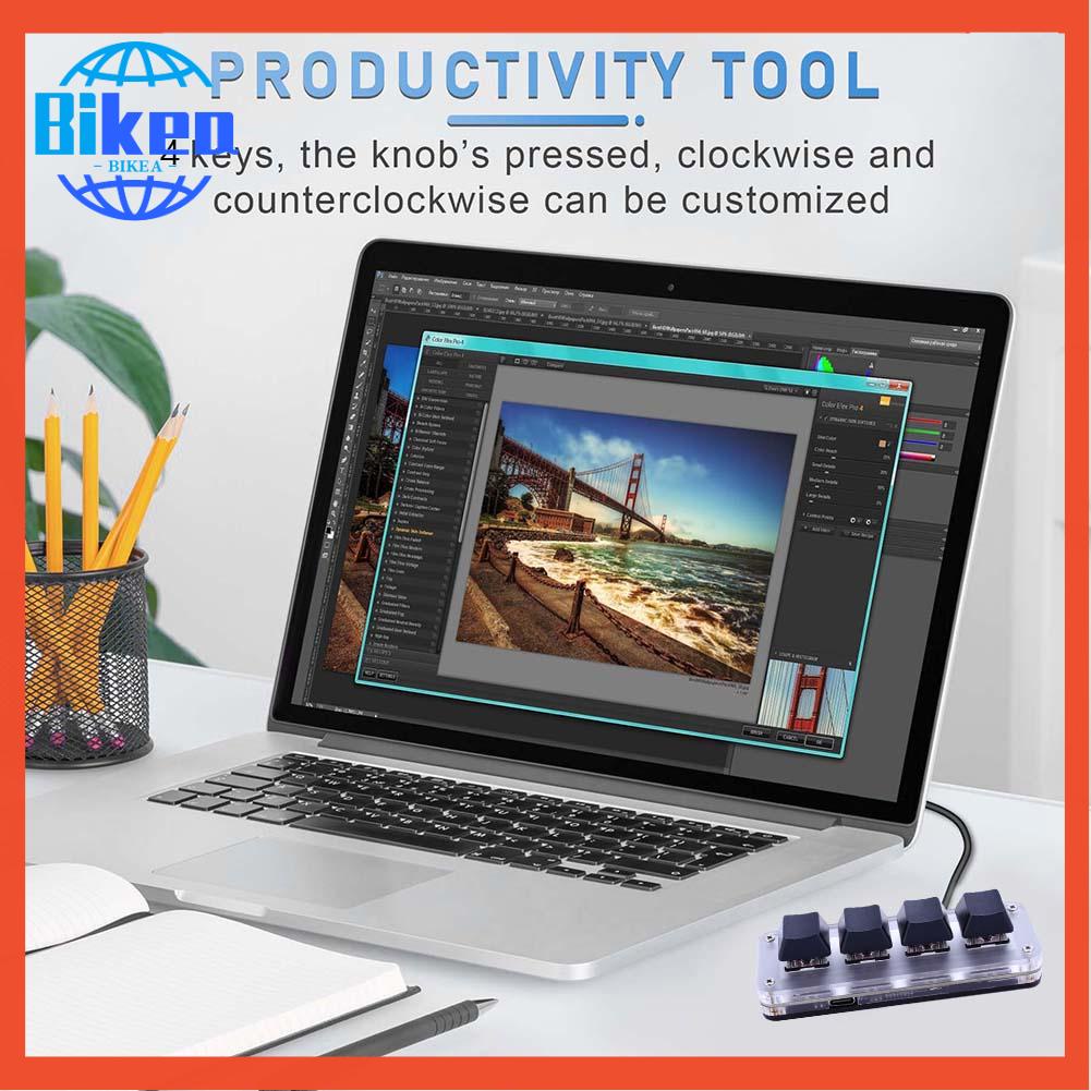 Bàn Phím rgb macro 3 / 4 Phím Chuyên Dụng Cho Game Thủ