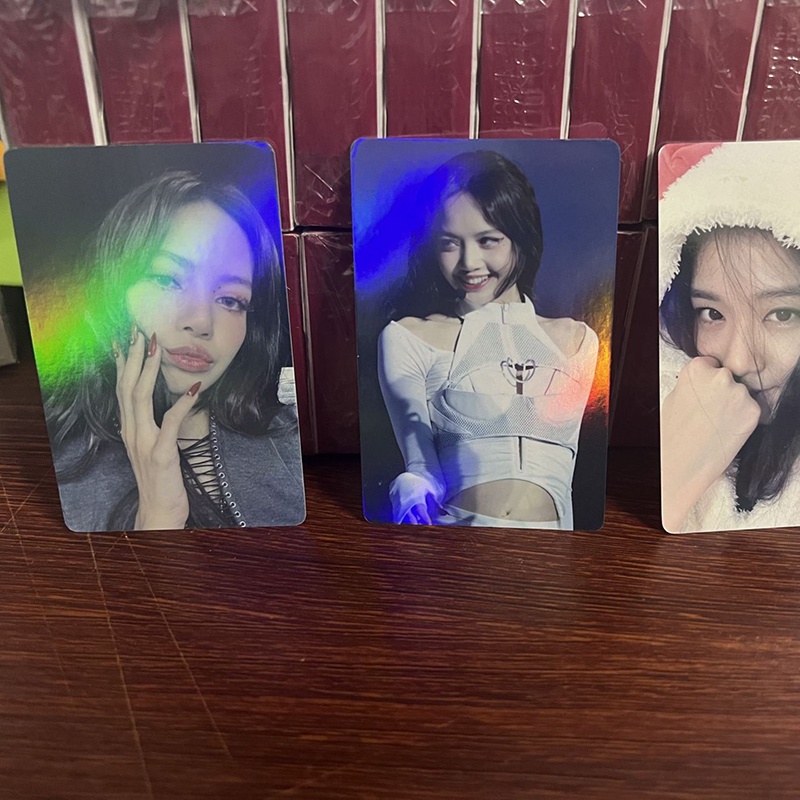 BLACKPINK LOMO Card Laser Card Set 55 Tấm Thẻ Ảnh 7th anniversary Hình Nhóm Nhạc