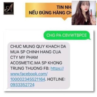 Kem FACE Pháp A Cosmetics mẫu mới