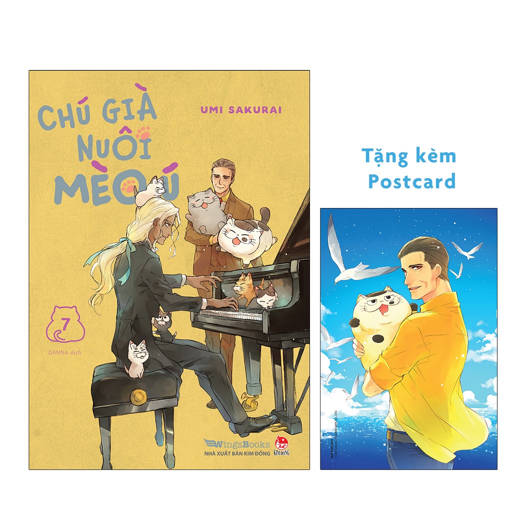 Sách Chú Già Nuôi Mèo Ú - Bản Quyền