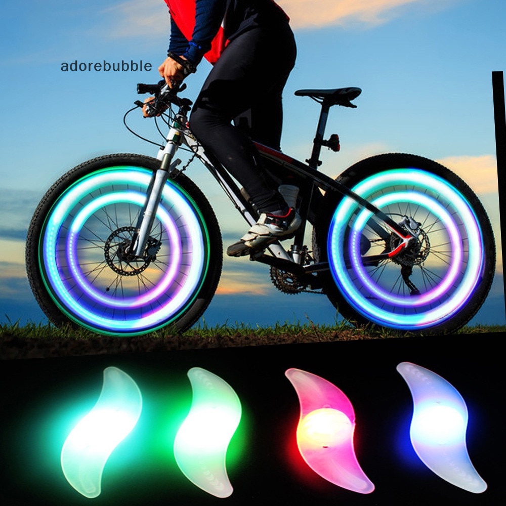 Đèn led Gắn Căm Xe Đạp Bằng Nhựa Chống Nước