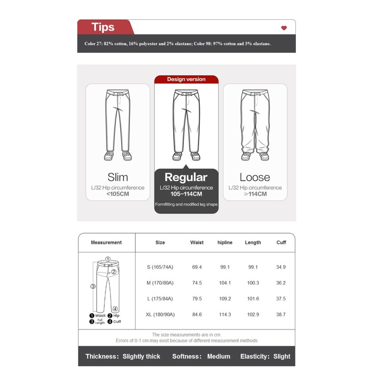 Quần dài GIORDANO 01113071 lưng thun thêu họa tiết dành cho nam